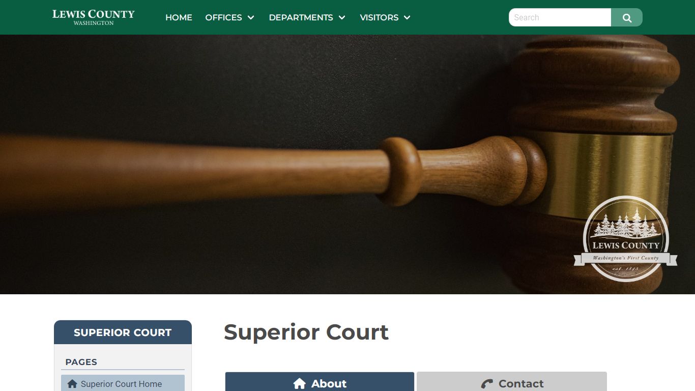 Superior Court - Lewis County, Washington
